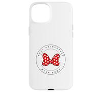 Les Vraies Princesses Portent des nœuds Populaires Rouge et Blanc à Pois Coque pour iPhone 15 Plus