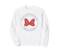 Les Vraies Princesses Portent des nœuds Populaires Rouge et Blanc à Pois Sweatshirt