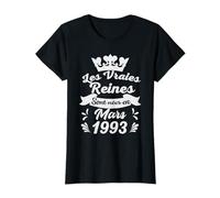 Les Vraies Reines sont Nées en Février 1993 - Cadeau 33 Ans T-Shirt