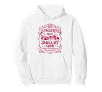 Les Vraies Reines sont Nées en Juillet 1979 - Cadeau 47 Ans Sweat à Capuche