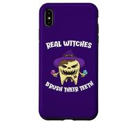 Les Vraies sorcières se brossent Les Dents des Monstres Halloween Coque pour iPhone XS Max