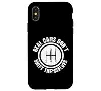 Les vraies voitures ne bougent pas elles-mêmes Coque pour iPhone X/XS