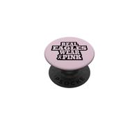 Les Vrais aigles Portent Un Soutien Rose pour la Sensibilisation au Cancer du Sein PopSockets PopGrip Adhésif