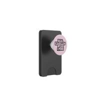 Les Vrais aigles Portent Un Soutien Rose pour la Sensibilisation au Cancer du Sein PopSockets PopWallet pour MagSafe