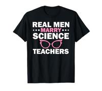 Les Vrais Hommes Aiment Professeurs de Sciences T-Shirt