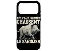 Les Vrais Hommes Chassent Le Sanglier Sauvage Tradition Coque pour iPhone 17 Pro Max