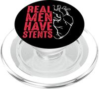 Les Vrais Hommes Ont des Patients souffrant d'angioplastie coronarienne Stents PopSockets PopGrip pour MagSafe