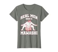 Les vrais hommes portent un Mawashi | Sumo japonais | Sumotori T-Shirt