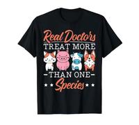 Les Vrais médecins traitent Plus d'une espèce vétérinaire T-Shirt Graphique avec Valeur