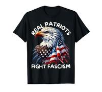 Les vrais patriotes combattent le fascisme contre les manifestations politiques fascistes T-Shirt