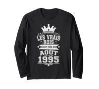 Les Vrais Rois sont Nés en Août 1995-31 Anniversaire Manche Longue