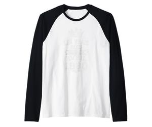 Les Vrais Rois sont Nés en Avril 1980-46 Anniversaire Manche Raglan