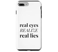 Les Vrais Yeux réalisent de Vrais mensonges (Mistrust Statement) Coque pour iPhone 7 Plus/8 Plus
