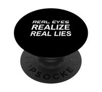 Les Vrais Yeux réalisent de Vrais mensonges PopSockets PopGrip Adhésif