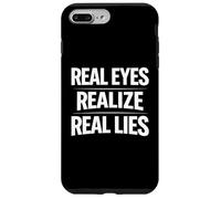 Les Vrais Yeux réalisent de Vrais mensonges Sensibilisation à la vérité penseur Critique Coque pour iPhone 7 Plus/8 Plus