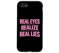 Les Vrais Yeux réalisent de Vrais mensonges Sensibilisation à la vérité penseur Critique Coque pour iPhone SE (2020) / 7/8