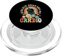 Les Walkie Calls are My Cardio Special Education ABA SPED Groovy PopSockets PopGrip pour MagSafe
