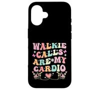 Les Walkie Calls sont Mon école d'enseignement spécialisé en cardiologie Coque pour iPhone 16