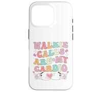 Les Walkie Calls sont Mon école d'enseignement spécialisé en cardiologie Coque pour iPhone 16 Pro