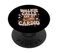Les Walkie Calls sont Mon école d'enseignement spécialisé en cardiologie PopSockets PopGrip Adhésif