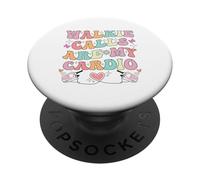Les Walkie Calls sont Mon école d'enseignement spécialisé en cardiologie PopSockets PopGrip Adhésif