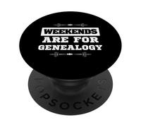 Les Week-Ends sont destinés à la Recherche généalogique sur l'histoire familiale PopSockets PopGrip Adhésif