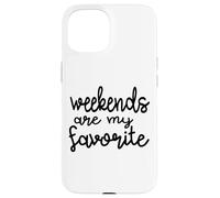 Les Week-Ends sont Mon Dicton Amusant préféré : la fête, Le Vendredi Coque pour iPhone 15