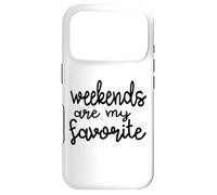 Les Week-Ends sont Mon Dicton Amusant préféré : la fête, Le Vendredi Coque pour iPhone 17 Pro