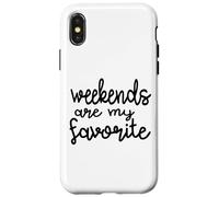 Les Week-Ends sont Mon Dicton Amusant préféré : la fête, Le Vendredi Coque pour iPhone X/XS