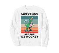 Les W nds Vintage pour Les Amoureux des Dinosaures sont réservés au Hockey sur Glace Sweatshirt