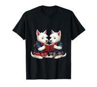 Les West Highland Terriers passent la nuit à lire de la poésie T-Shirt