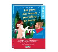 Les yeux des rennes sont bleus en hiver