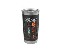 Les yokai du Japon Gobelet isotherme en acier inoxydable double paroi
