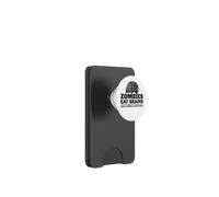 Les Zombies mangent des Cerveaux PopSockets PopWallet pour MagSafe