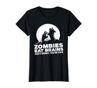 Les Zombies mangent des Cerveaux T-Shirt Graphique avec Valeur