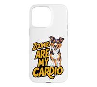 Les zoomies sont Mes adoratrices de Chiens Cardio Funny Coque pour iPhone 15 Pro Max