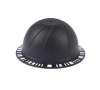 LESANGBAIHUODIAN 1 pièces 150ml/230ml recharge réutilisable en plastique Capsule de café PP Capsule de café adaptée for Nespresso Vertuo Vertuoline Plus dosettes rechargeables (Color : BK)