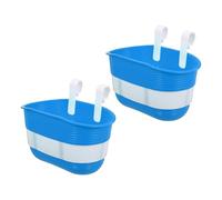 LESANGBAIHUODIAN Lot de 2 paniers de vélo Enfant en Plastique, à Fixer sur Le Guidon Avant. Résistants à l'eau et aux Chocs, Ils sont compacts et élégants, et compatibles avec Tous Les vélos.