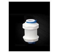 LESANGBAIHUODIAN Raccord de tuyau 1/4 "3/8" OD, système d'osmose inverse, cloison droite, connecteur à raccord rapide en plastique for eau RO(9.5mm-6.5mm)