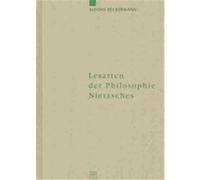 Lesarten Der Philosophie Nietzsches, Monographien Und Texte Zur Nietzsche-Forschung Alfons Reckermann (Auteur)