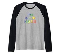 Lesbian Couple I'm Hers Matching LGBT Pride Manche Raglan