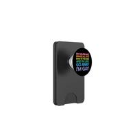 Lesbian Flag Gay Pride Rainbow LGBT Funny Queer My Milkshake PopSockets PopWallet pour MagSafe