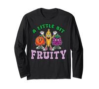 Lesbian Gay Pride Month Little Bit Fruity Cute Subtle LGBTQ Manche Longue