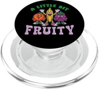 Lesbian Gay Pride Month Little Bit Fruity Cute Subtle LGBTQ PopSockets PopGrip pour MagSafe