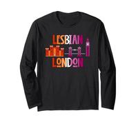 Lesbian London LGBTQI Lesbian Pride Flag Colours UK Manche Longue