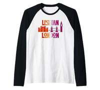 Lesbian London LGBTQI Lesbian Pride Flag Colours UK Manche Raglan