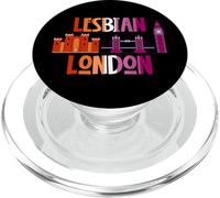 Lesbian London LGBTQI Lesbian Pride Flag Colours UK PopSockets PopGrip pour MagSafe