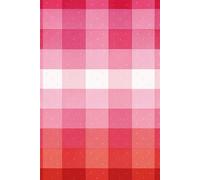 Lesbian Pride Notebook - Aesthetic Red-Pink Grid Journal with 2026 Calendar | LGBTQ+ Lesbian Flag Colors