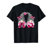 Lesbian Valentines Gnomes for Her Cute Pink GNOME Love T-Shirt