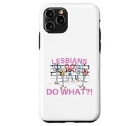 Lesbians Do What?! Ciseaux amusants Gay Pride LGBTQ Coque pour iPhone 11 Pro